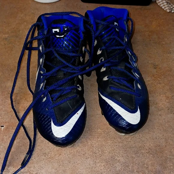 Nike | Shoes | Nike Cj Strike 3 Td Cleats Blue And Black 